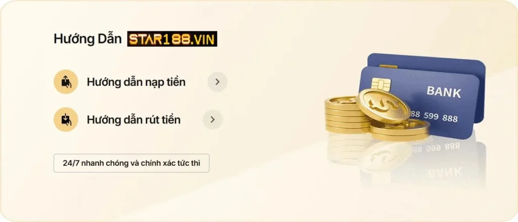 star188 hướng dẫn nap rút